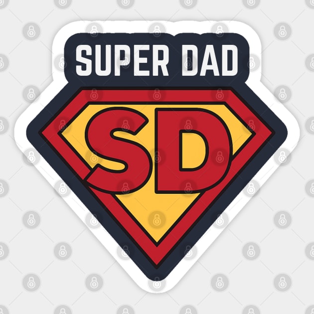 Super Dad Uniform Sticker by Stylecombinator